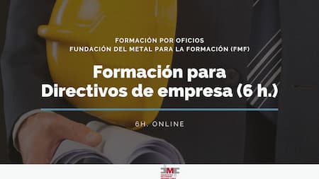 FORMACIÓN PARA PERSONAL DIRECTIVO (6H.) - FUNDACIÓN DEL METAL 01230070002220